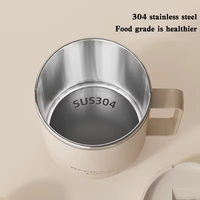 Tasses personnalisées 500 ml, gobelets de voyage, isolation sous vide, acier inoxydable 304, tasse à café avec couvercle