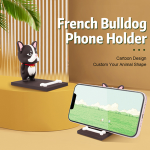 Support <span class=keywords><strong>de</strong></span> téléphone portable en PVC réglable en forme <span class=keywords><strong>de</strong></span> bouledogue français pour la décoration <span class=keywords><strong>de</strong></span> bureau et la visualisation <span class=keywords><strong>de</strong></span> vidéos – Support <span class=keywords><strong>de</strong></span> téléphone compatible en forme <span class=keywords><strong>de</strong></span> chien - Product Image 4