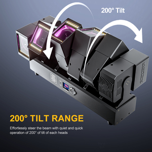 शहेड्स 6 हेड आरजीबीडब्ल्यू 4 में <span class=keywords><strong>1</strong></span> 60 डब्ल्यू की अगुवाई वाली बीम मैट्रिक्स की अगुवाई वाली पैनल - Product Image 4