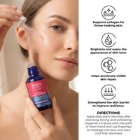 Sérum PDRN Marque Blanche, Sérum PDRN Peptide Rose 12 OEM ODM avec ADN de Saumon & Vitamine C pour Réparation Cutanée, Hydratation et Apaisement