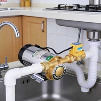 Pompe de surpression automatique pour eau chaude et froide en acier inoxydable 100W pour jardin, maison, douche, lavage