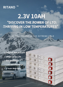 Tốc độ cao 70C 20000 + chu kỳ 2.3V 2.4V lto 10AH 20Ah lto di động lăng trụ lto tế bào Lithium titanate Pin 10AH xe âm thanh Pin - Product Image 2