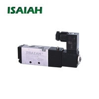 Válvula solenoide de aire de tres vías de dos posiciones marca Isaiah de buena calidad 3V1-06 para equipos neumáticos
