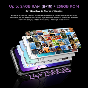 For G7 Rugged Octa Core IP68 6.5 Inch 4+128GB 10600mAh Battery 64MP Camera Dual SIM NFC Android 16 <b>Smart</b> <b>Phone</b> - Product Image 4