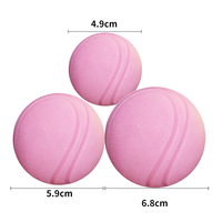 2 "2.5" Hoge Bounce Bal Effen Tpr Rubber Hond Tennisbal