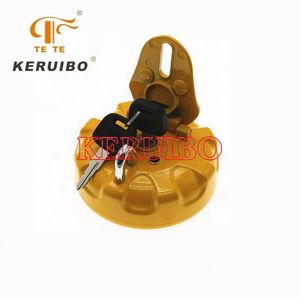 ฝาถังน้ำมันกันขโมยใหม่ฝาครอบถังน้ำมันเชื้อเพลิงดีเซลฝาครอบ PC200/300สำหรับ Komatsu - Product Image 3