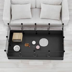 Tragbares 12-Panel-Heimtier bett für Haustiere im Innen-und Außenbereich mit wasserdichtem Schutz für kleine Tiere für Katzen und Hunde - Product Image 4