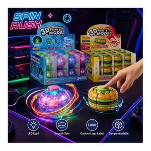 Juguete Novedoso de Giroscopio Mecánico con Forma de Hamburguesa a Granel para Exhibición en Estanterías y Colección para Importadores, Mayoristas y Tiendas Especializadas - Product Image 5