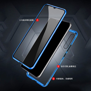 Paraurti in metallo in alluminio 360 custodia a vibrazione in vetro temperato trasparente ad adsorbimento magnetico completo per <span class=keywords><strong>cover</strong></span> per telefono <span class=keywords><strong>xiaomi</strong></span> mi <span class=keywords><strong>9</strong></span> 11 Ultra 12 Lite - Product Image 6