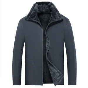 Cheap wholesale price 380g men and women fleece jacket double-sided couple baseball jersey fleece Men's Jackets