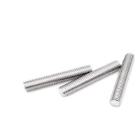 Fixations standard prix d'usine en acier au carbone A193 B7 B8 B8M goujon fileté galvanisé zingué DIN976