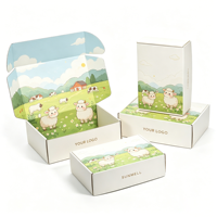 Boîtes d'expédition en carton ondulé rose vif de luxe personnalisées avec gaufrage, couleur personnalisée recyclable pour l'emballage de chaussettes et de fourrures
