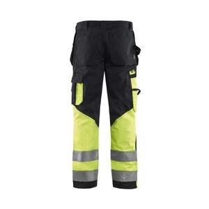 BLAKLADER - 152918609933C46 Pantalones Hi-Vis Negro/Amarillo-EAN 7330509339374 ROPA DE TRABAJO DE 2017 - Product Image 2