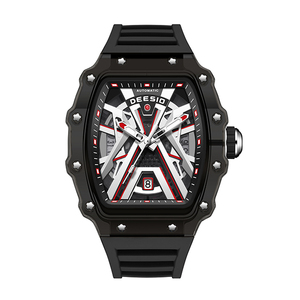 Dessio Men's Luxury <b>Skeleton</b> <b>Automatic</b> Mechanical <b>Watch</b> with Original Movement Custom Logo Wrist Replacement Parts - Product Image 4