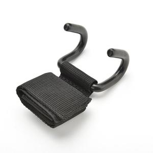 Coexistence 2026 Custom Logo Black Unisex Strength Powerlifting Gym Fitness Wraps Hook Wrist Straps - Product Image 4