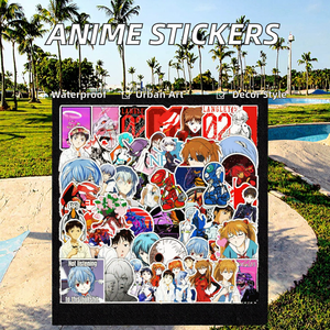 <span class=keywords><strong>Anime</strong></span> Karakter Pvc Waterdichte Stickers Voor Skateboard En Gitaar Decoratie Graffiti Stijl Waterdichte Labels Sticker - Product Image 2