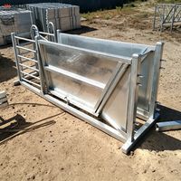 Système modulaire de manutention des moutons pour le pesage et l'inspection