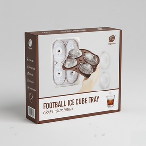 Molde de Silicona <span class=keywords><strong>para</strong></span> Cubitos de Hielo con Forma de Balón de Fútbol, 4 Cavidades, con Tapa de Embudo, Grado Alimenticio, Libre de BPA, <span class=keywords><strong>para</strong></span> Hacer Bolas de Hielo Grandes <span class=keywords><strong>para</strong></span> Whisky, Cócteles y Bebidas - Product Image 4