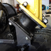 Compacteur à plaques vibrantes pour mini-chargeuse, attache hydraulique universelle pour sol, asphalte et tranchées