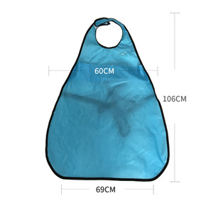 Tablier imperméable pour adultes Yuqilin, taille unique, pour la protection des repas des personnes âgées - Product Image 4