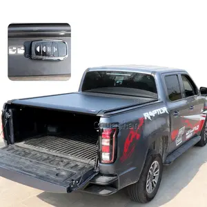 Cubierta de cama de camión guardabosques cubierta de cama de camión de <span class=keywords><strong>camioneta</strong></span> eléctrica retráctil para Hilux Navara np300 <span class=keywords><strong>Mitsubishi</strong></span> <span class=keywords><strong>L200</strong></span> - Product Image 1