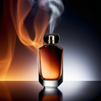 Flacons de parfum en verre transparent de haute qualité 100 ml, carrés, vaporisateur à pompe de luxe, vente en gros, vides, avec diffuseur à roseaux
