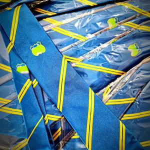 Corbata Negra de Punto Hecha a Mano 100% de Alta Calidad para Hombre, OEM, Fabricada en Pakistán, Colores Personalizados, Etiqueta Personalizada, Diseño Personalizado - Product Image 1