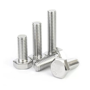 Stainless Steel External Hex Bolts Fully Threaded Class 10.9 12.9 Grade B For Industrial Use - Product Image 1