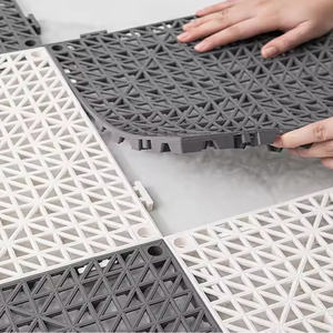 La grille de sol de garage de voiture haute résistance Carreaux à emboîtement modulaires en plastique Carreaux de sol de garage en PP - Product Image 6