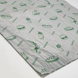 Papel de Aluminio Aislante para Envolver Hamburguesas con Forma de Panal de Abeja, Papel de Aluminio para Alimentos, Impresión Offset Cuadrada - Product Image 1