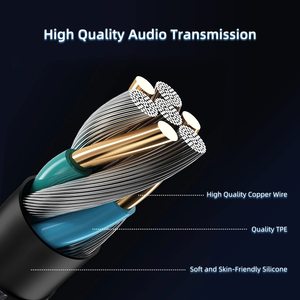 Low Custom Moq TWS Products <strong>Pc</strong> Mobile Phone Type-c 3.5 mm <strong>Speaker</strong> Wire Gaming Headphones Wired Handfree Earphone Accessories - Product Image 4