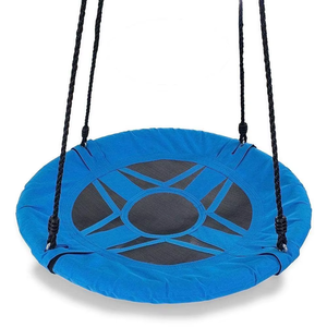 Balançoire de nid extérieure pour adultes, balançoire d'arbre rond soucoupe volante <span class=keywords><strong>chaise</strong></span> balançoire familiale - Product Image 6
