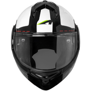 Cascos de Motocicleta Abatibles RV6 en Blanco Brillante/Rojo, Nuevos Cascos Modulares Abatibles RV6 - Product Image 6