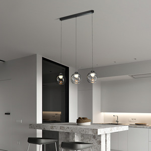Modern Minimalist Three-Headed Pendant <b>Light</b> Unique Nordic Style <b>Dining</b> Room Bar Table Lamp Creative Design for Lighting - Product Image 6