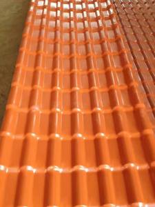 Tôle PVC Sanfei Upvc Telha Tejas De Pvc Para Techos Tuile de toit en résine synthétique <span class=keywords><strong>Entreprise</strong></span> de fabrication de couvreurs en Chine - Product Image 3