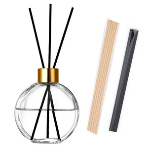 Factory Free Glue Eco-friendly Aroma Fragrance Reed <b>Diffuser</b> Perfume PET Black Natural Color Fiber <b>Stick</b> - Product Image 1