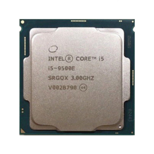 Original for Intel 9th Gen i5-9500E/SRGQX Six-Core Processor 3.0 GHz 65W TDP LGA 1151 Socket for Desktop Applications