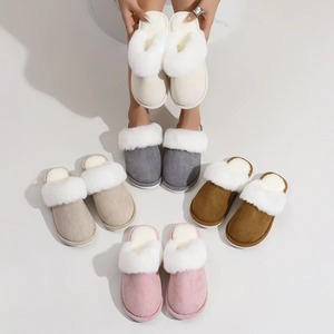 Chaussons d'hiver pour femmes, chauds, en peluche, style patte <span class=keywords><strong>de</strong></span> chat, mignons, pour la maison, la chambre à coucher, confort, semelle intérieure en PVC, bout fermé, antidérapants - Product Image 2
