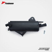 Système d'échappement pour scooter Zontes 368G/E/K, design en fibre de carbone, tube avant central, prix de gros usine Forsound