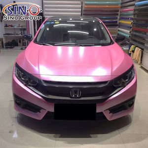Satin Matte Electro Metallic Orange Gloss Wrap Film Car Vinyle Coloré De Voiture Vinyle Wrap - Product Image 1