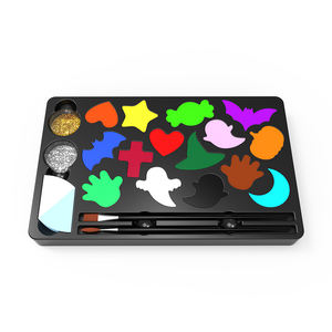 Pintura de arte corporal profesional, conjunto de pintura facial a base de agua para Halloween, gran oferta - Product Image 3