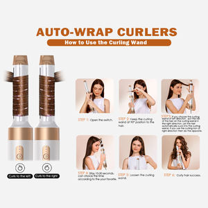 Sèche-<span class=keywords><strong>cheveux</strong></span> électrique professionnel 7-en-1 haute vitesse avec diffuseur, fer à boucler, <span class=keywords><strong>brosse</strong></span> lissante multifonction 3 vitesses et ioniseur - Product Image 6