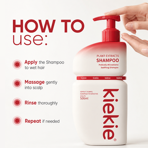 <span class=keywords><strong>Shampooing</strong></span> capillaire hydratant prébiotique Kiekie, ingrédients naturels, micro-écologie, apaisant pour le cuir chevelu, pour les salons professionnels - Product Image 6