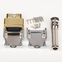 Connecteur mâle OBD 16 broches en alliage de zinc, type assemblé, pour diagnostic automobile