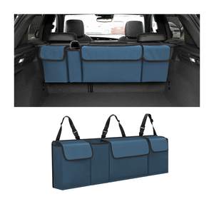 Organizador <span class=keywords><strong>de</strong></span> coche resistente personalizado <span class=keywords><strong>de</strong></span> fábrica, <span class=keywords><strong>bolsa</strong></span> <span class=keywords><strong>de</strong></span> carga plegable impermeable, 4 bolsillos, Ahorrador <span class=keywords><strong>de</strong></span> espacio <span class=keywords><strong>para</strong></span> SUV, camión, MPV, libera el suelo del maletero - Product Image 2
