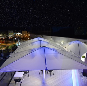 Parasols d'extérieur grande taille avec structure en alliage d'aluminium pour jardin, piscine et <span class=keywords><strong>restaurant</strong></span> - Product Image 2