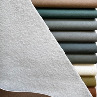 Cuir PU gaufré imperméable très populaire, matière douce au toucher pour la sellerie, les chaussures, le textile de maison, les canapés et les sacs