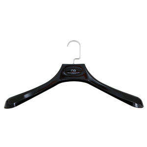 Magasin <span class=keywords><strong>de</strong></span> vêtements costume cintre large épaule épaissie sans couture étendoir simple en plastique cintre bois décontracté veste cintre - Product Image 5
