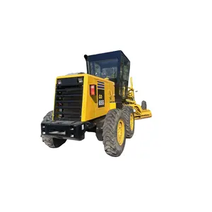 Niveleuse à moteur Komatsu GD655 d'occasion forte du Japon niveleuse utilisée GD623A