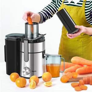 Extracteur de jus de fruits en acier inoxydable, centrifugeuse lente pour fruits et légumes - Product Image 5